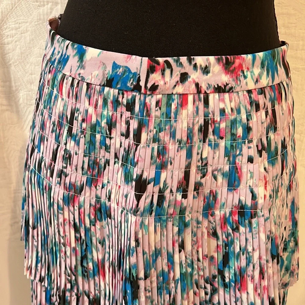 J Crew tiered pleated skirt, size‎ 2